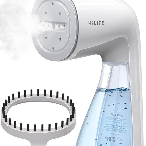 Steamer for Clothes, Handheld Clothes Steamer with Large 300ml Tank, 1100W Cl.65 - Picture 1 of 8